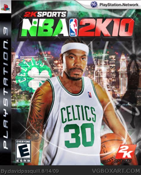 NBA 2K10 PlayStation 3 Box Art Cover by davidpasquill