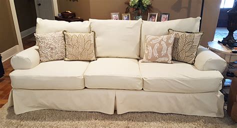 Queen Anne Camelback Sofa Slipcover | Review Home Co