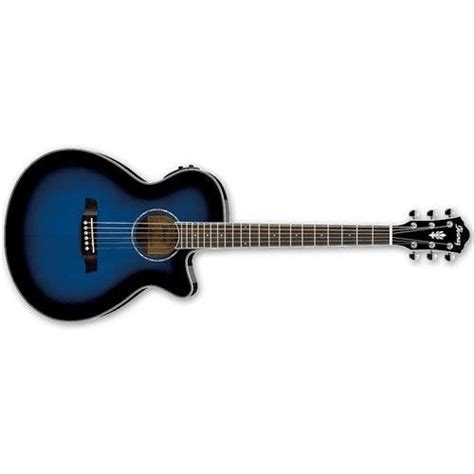 Ibanez AEG10II - Transparent Blue Sunburst – KELLARDS