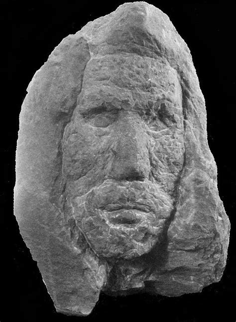 Giant Human Skeletons: Mysterious Stone Bust From Kentucky: Is This the Face of a Giant ...