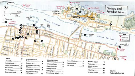 Printable Map Of Nassau Bahamas Cruise Port - prntbl.concejomunicipaldechinu.gov.co