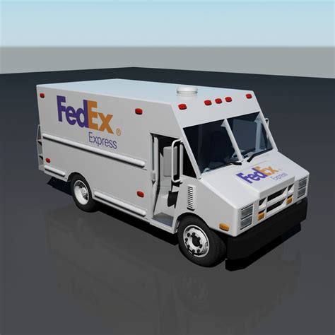 S Fedex Delivery Truck