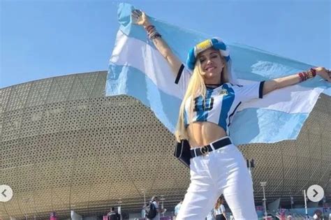 Meet Argentina's sexiest fan at World Cup who once auctioned off her ...