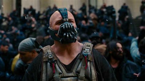 Bane Breaks Batman Dark Knight Rises