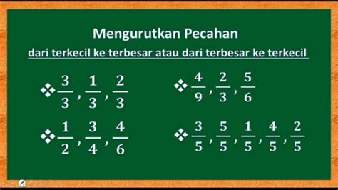 Contoh Soal Contoh Soal Matematika Mengurutkan Pecahan | Hot Sex Picture