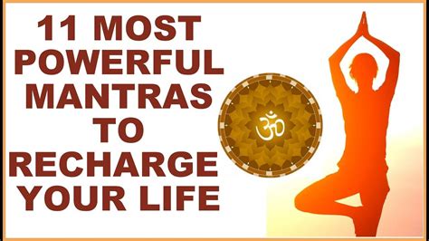 11 MOST POWERFUL HINDU MANTRAS : RECHARGE YOUR LIFE WITH DIVINE BLESSINGS - YouTube | Mantras ...