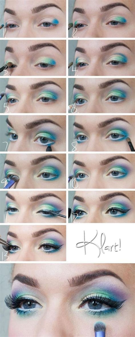 Radiant Rainbow | Mermaid eye makeup, Mermaid makeup, Eye makeup