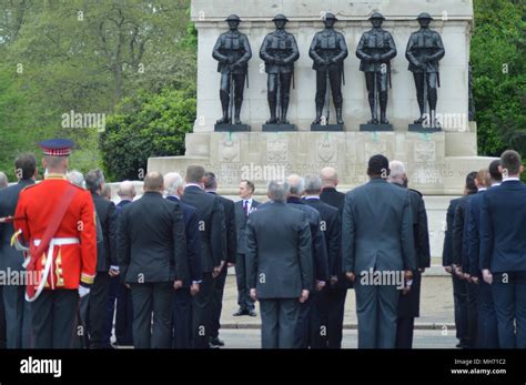 The Scots Guards Memorial Service - Horse Guards Parade Stock Photo - Alamy