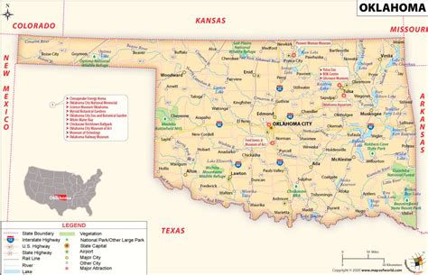 Map Of Oklahoma Panhandle - Black Sea Map