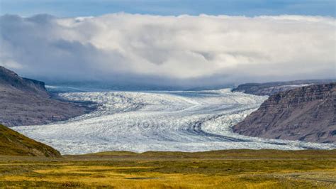 Hoffellsjokull glacier, Vatnajokull National Park; Hornafjordur ...