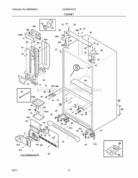 Frigidaire Gallery Refrigerator Parts | Reviewmotors.co