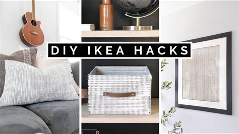 DIY IKEA HACKS | 3 DIY HOME DECOR IDEAS FROM ONE IKEA ITEM FOR ONLY $10 ...