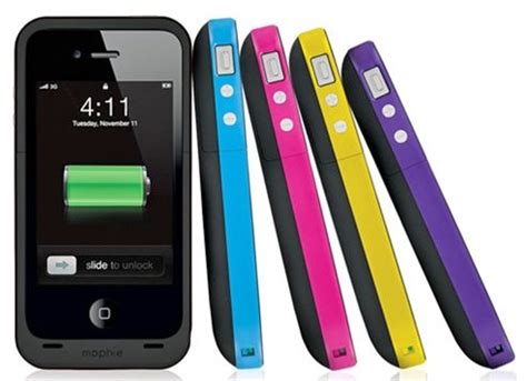 Extend Your iPhone 4 Battery Life with the juice pack plus From mophie ...