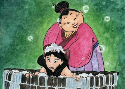 Mulan Bathtub Scene - Etsy