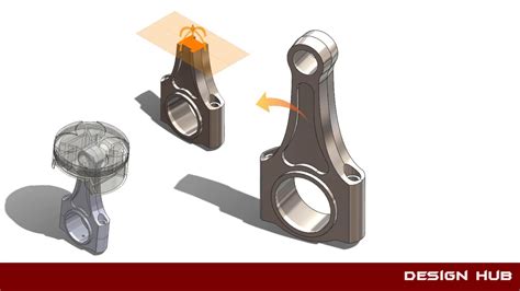 Engine Design Series -Connecting Rod Design -Part-2|Solidworks Design ...