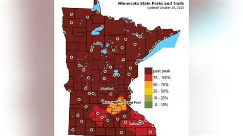 DNR: Most of Minnesota passes peak fall colors | FOX 9 Minneapolis-St. Paul