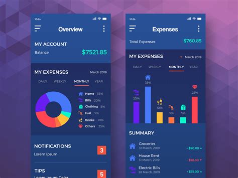 Expense tracker app - bonapo