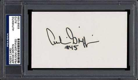 Archie Griffin | PSA AutographFacts℠