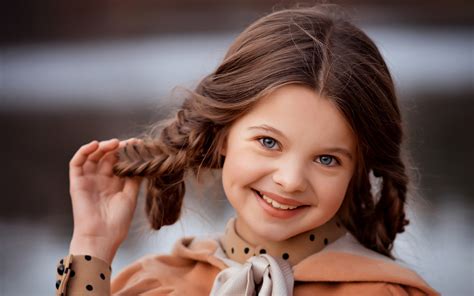 Download Pigtail Portrait Cute Smile Face Photography Child HD ...