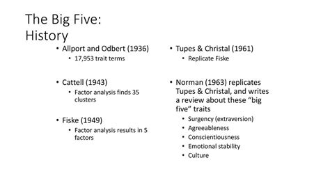 Using Traits to Understand Behavior - ppt download