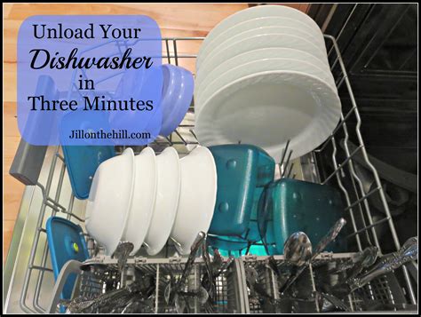 Unload Your Dishwasher in Three Minutes