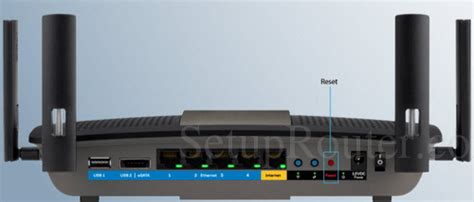 Linksys E900 Reset