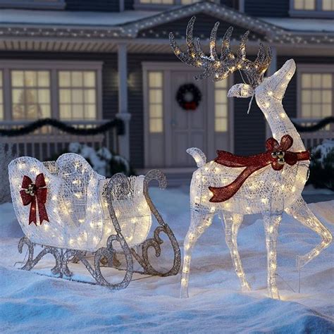 I really want this for my yard! Simply stunning! {Home depot} #sleigh # ...