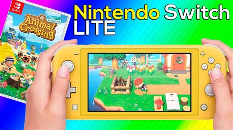 Animal Crossing: New Horizons Nintendo Switch Lite Gameplay - Day 1 ...