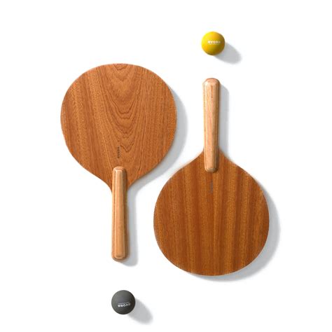 Avora Natural Wood Paddle Tennis Set | Tennis set, Natural wood, Marine plywood