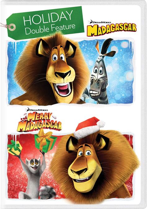 Madagascar / Merry Madagascar - Holiday Double Feature DVD - Walmart.com