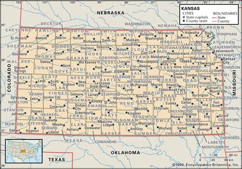 Kansas County Maps: Interactive History & Complete List