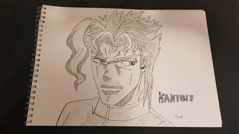 Kakyoin fanart by me : r/StardustCrusaders