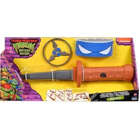 Teenage Mutant Ninja Turtles - Ninja Reveal Sword Blue Role Play – Maqio