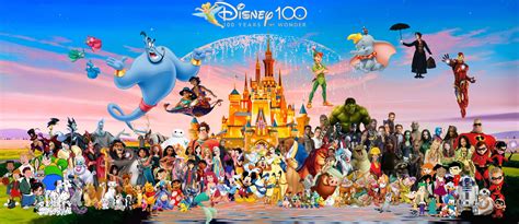 Disney 100th Anniversary Celebration by aaronhardy523 on DeviantArt