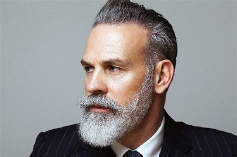 62 Grey Beard Styles for Men