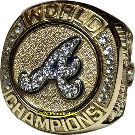 2021 ATLANTA BRAVES WORLD SERIES CHAMPIONSHIP RING - Buy and Sell ...