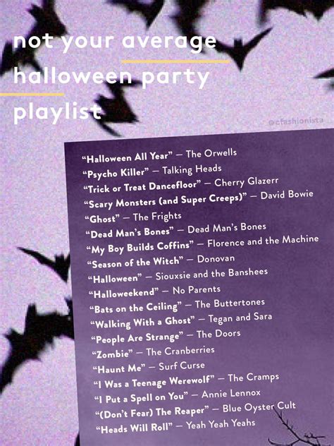 Here's a playlist to blast at your next Halloween party—with a few of ...