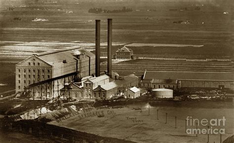 The Spreckels Sugar Factory near Salinas Circa 1911 Photograph by California Views Archives Mr ...