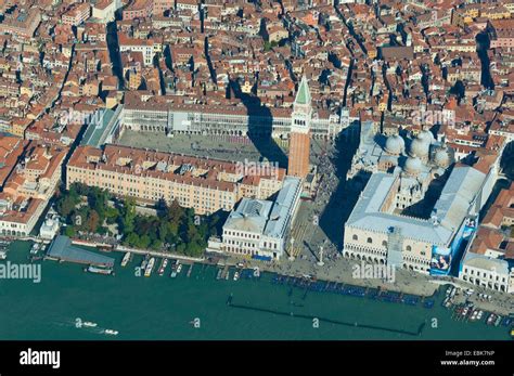 Aerial view of Piazza San Marco, Venice, Italy, Europe Stock Photo - Alamy