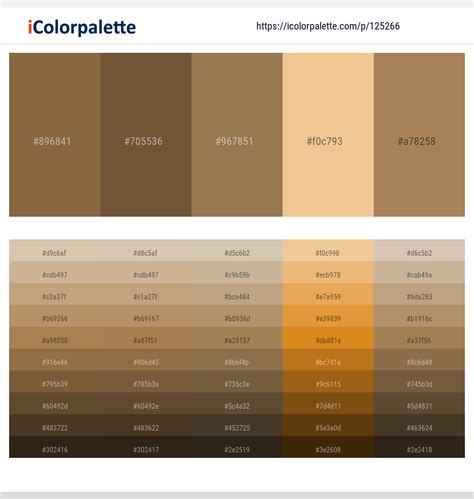 1 Latest Color Schemes with Chalky And Muesli Color tone combinations ...