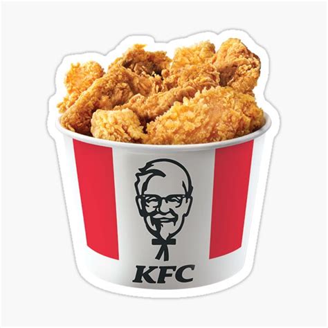 Kfc Bucket Stickers for Sale | Kfc, Kfc chicken, Kfc cake