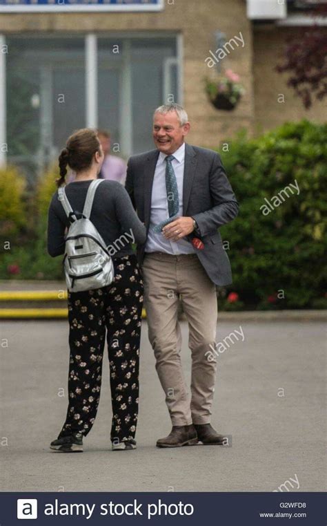 Martin and daughter Emily | Doc martin, Martin clunes, Doc martins