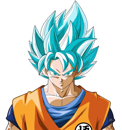 Goku Blue Drawing