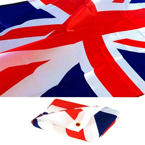 5 X 3FT Large Union Jack Flag Great Britain British Sport Platinum Jubilee Party $5.88 - PicClick
