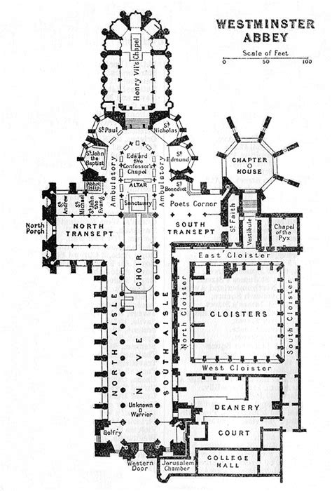 Westminster Abbey Floor Plan | Viewfloor.co