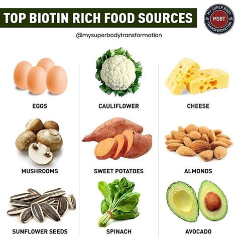 Biotin Rich Food Sources Biotin or vitamin B-7 is a water-soluble ...