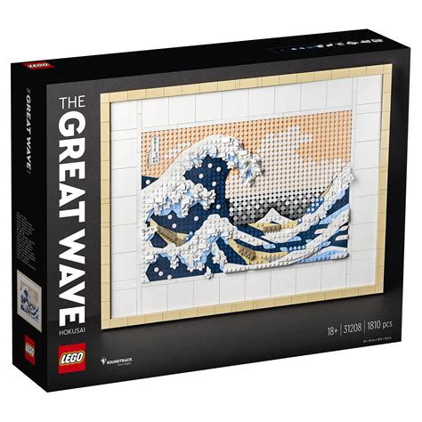 En janvier 2023 dans la gamme LEGO ART : 31208 Hokusai The Great Wave ...