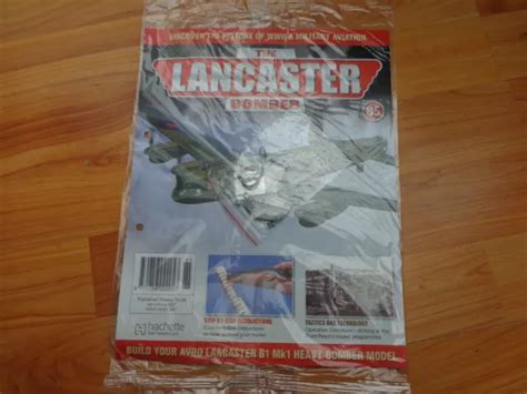 1/32 HACHETTE BUILD Your Own The Lancaster Bomber Model Plane Issue 85 ...