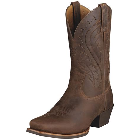 Men's Ariat® 13" Legend Phoenix Cowboy Boots, Brown - 282379, Western & Cowboy Boots at ...