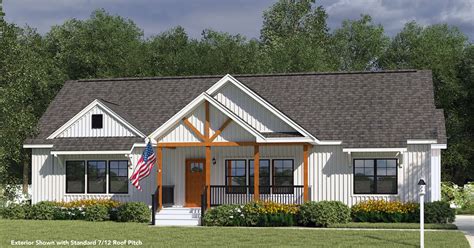 Country Farmhouse Custom Modular Home | 3 bedroom | Modular Home NC